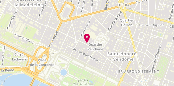 Plan de Emporio Armani, 368 Rue Saint-Honoré, 75001 Paris