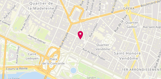 Plan de Fendi, 265 Rue Saint-Honoré, 75001 Paris