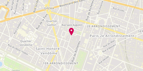 Plan de Espace Ventes Privees Mirabeau, 50 Rue Sainte Anne, 75002 Paris