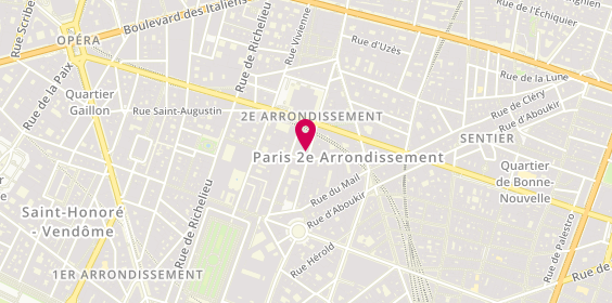 Plan de Davimar, 9 Rue Notre Dame des Victoires, 75002 Paris