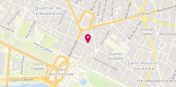 Plan de Longchamp, 404 Rue Saint-Honoré, 75001 Paris