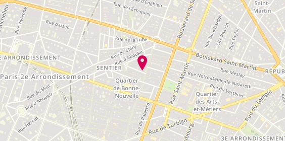 Plan de Des Filles A la Vanille, 2 Rue d'Alexandrie, 75002 Paris