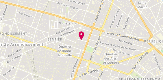 Plan de Moteka, 10 Rue de Tracy, 75002 Paris