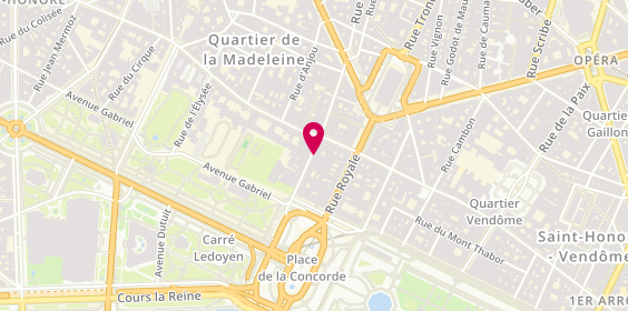 Plan de L'Eclaireur, 10 Rue Boissy d'Anglas, 75008 Paris