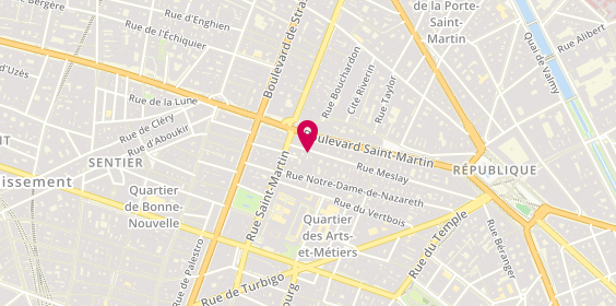 Plan de Aristotes 94, 65 Rue Meslay, 75003 Paris