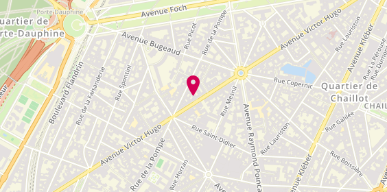 Plan de Caroll, 108 avenue Victor Hugo, 75016 Paris