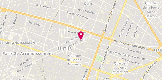 Plan de Sunrise, 133 Rue d'Aboukir, 75002 Paris