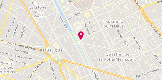Plan de Ding 2 Fring, 31 Rue du Faubourg du Temple, 75010 Paris