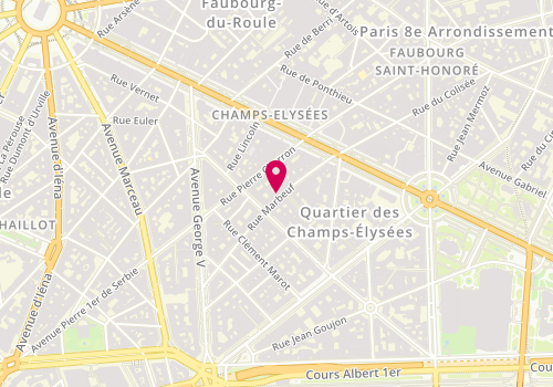 Plan de Roberto Celk Paris, 27 Rue Marbeuf, 75008 Paris