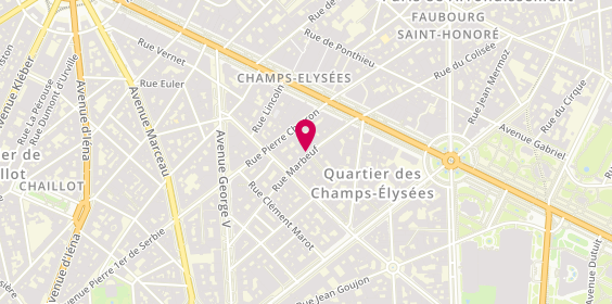 Plan de Kiton, 29 Rue Marbeuf, 75008 Paris