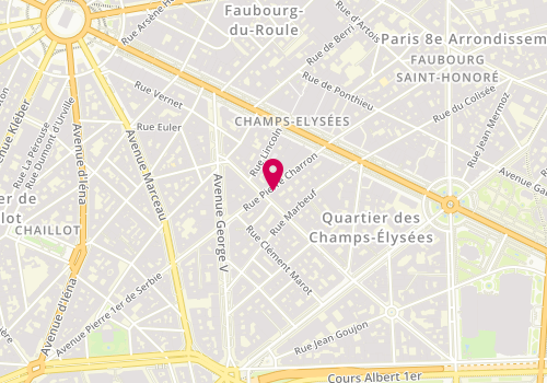 Plan de Maje, 58 Rue Pierre Charron, 75008 Paris