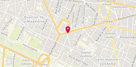 Plan de Decathlon, Metro Madeleine
23 Boulevard de la Madeleine, 75001 Paris