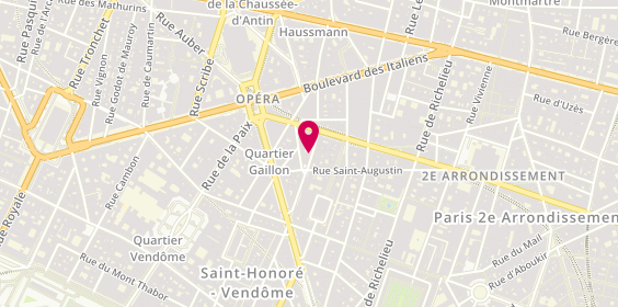 Plan de Net Couture, 5 Rue de la Michodière, 75002 Paris