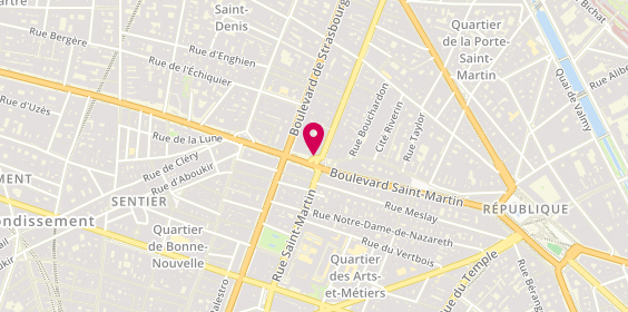 Plan de Al'Shoes, 4 Boulevard Saint Denis, 75010 Paris