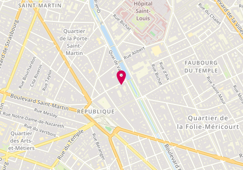 Plan de Nevetex, 20 Rue Léon Jouhaux, 75010 Paris