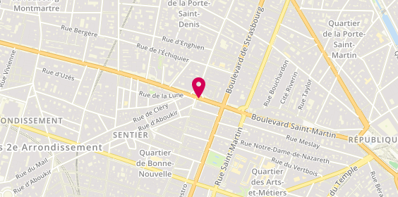 Plan de Celio St Denis, 19 Boulevard Saint Denis, 75002 Paris