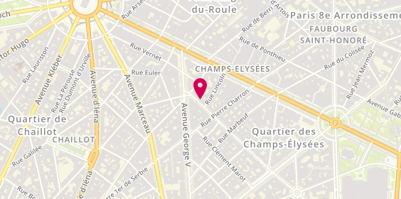 Plan de Gymshop, 60 Rue François 1er, 75008 Paris