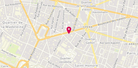Plan de Manfield, 39 Boulevard des Capucines, 75002 Paris