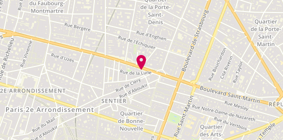 Plan de Pegashoes, 9 Boulevard de Bonne Nouvelle, 75002 Paris