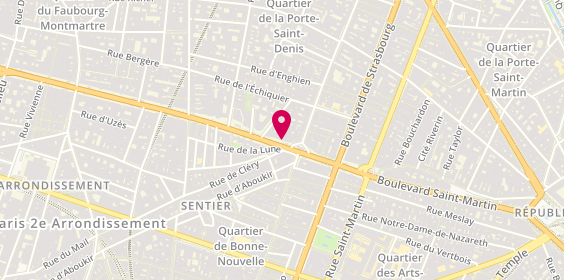 Plan de Yves Dorsey, 10 boulevard de Bonne Nouvelle, 75010 Paris