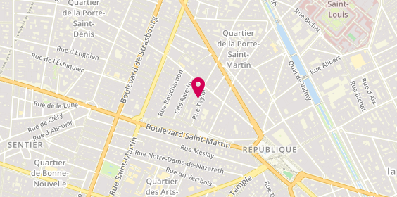 Plan de K & A Diffusion, 9 Rue Taylor, 75010 Paris