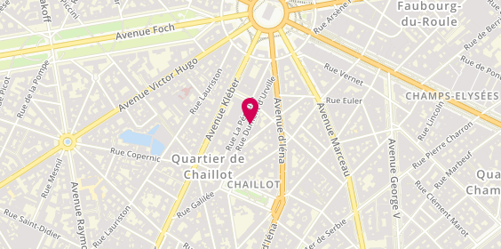 Plan de Le 66 Champs Elysees, 22
24 Rue Dumont d'Urville, 75116 Paris