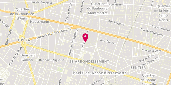 Plan de Aubercy, 34 Rue Vivienne, 75002 Paris