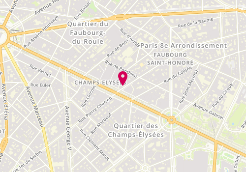 Plan de Strass'n'shoes, Ocp Business Center 4
128 Rue la Boétie, 75008 Paris