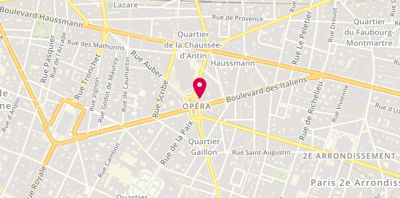 Plan de Camper, 8 place de l'Opéra, 75009 Paris
