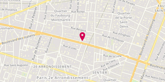 Plan de Devred, 16 Boulevard Poissonnière, 75009 Paris