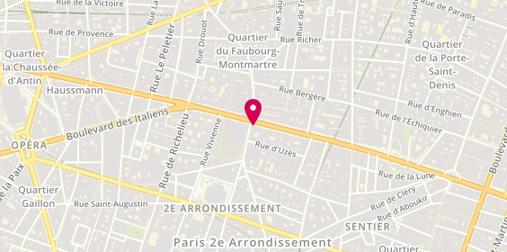 Plan de Levi's Store, 29 Boulevard Poissonnière, 75002 Paris