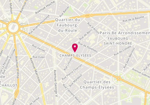 Plan de Nord Sud, 84 avenue des Champs-Élysées, 75008 Paris