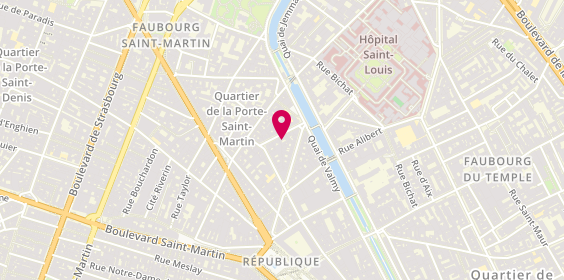 Plan de Weekday, 8 Rue de Marseille, 75011 Paris