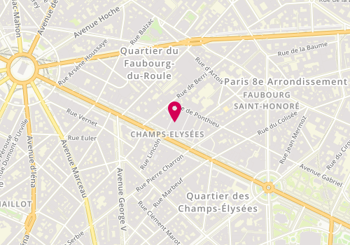 Plan de Safecop SAS, 78 avenue des Champs-Élysées Bureau 562, 75008 Paris