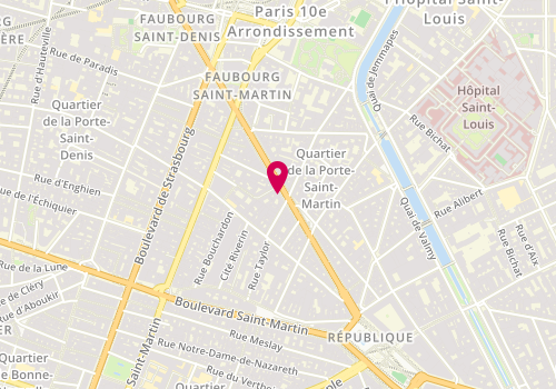 Plan de Momo le Moins Cher, 31 Boulevard de Magenta, 75010 Paris