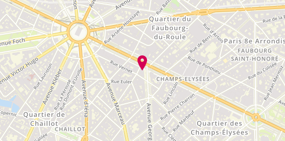 Plan de Louis Vuitton Maison Champs Élysées, 101 avenue des Champs-Élysées, 75008 Paris