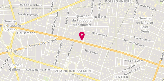 Plan de Minelli, 2 Boulevard Montmartre, 75009 Paris