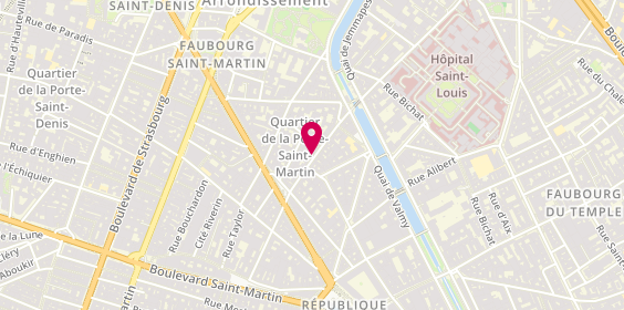 Plan de Zoa, 55 Rue de Lancry, 75010 Paris