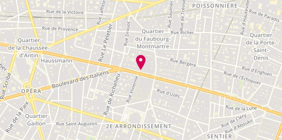 Plan de Osstina, 7 Pass. Jouffroy, 75009 Paris