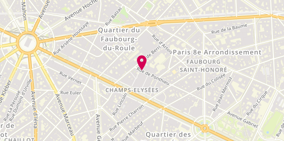 Plan de Jocelyn, 76 avenue des Champs-Élysées, 75008 Paris