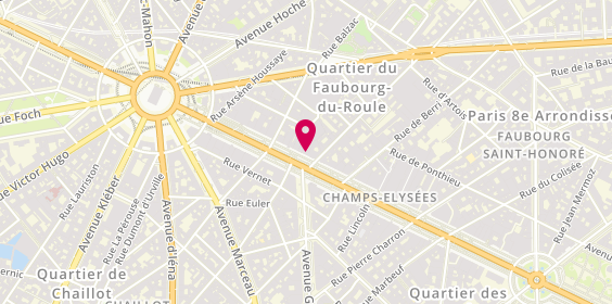 Plan de Petit Bateau, 116 avenue des Champs-Élysées, 75008 Paris
