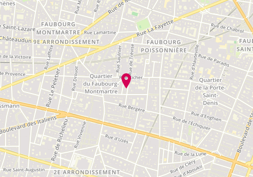 Plan de Sulmaco Pour Diffusion Marque Confection, 13 Rue de Trevise, 75009 Paris