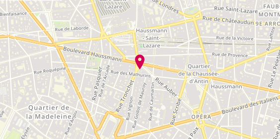Plan de Gap, 36 Rue Tronchet, 75009 Paris