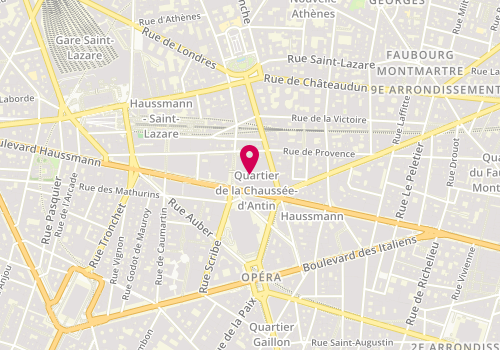 Plan de Galerie Lafayette - Maroquinerie, 40 Boulevard Haussmann Etage 4, 75009 Paris