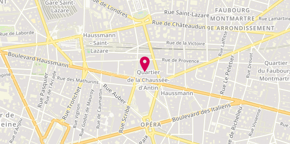 Plan de Bottega Veneta Paris Galeries Lafayette, 40 Boulevard Haussmann, 75009 Paris