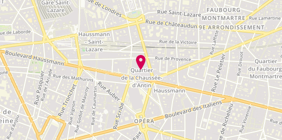 Plan de Free Lance, 40 Boulevard Haussmann, 75009 Paris