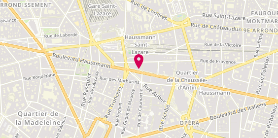 Plan de Printemps Haussmann, 64 Boulevard Haussmann, 75009 Paris