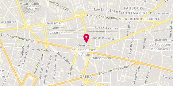 Plan de Galfa Club, Boulevard Haussmann 40, 75008 Paris