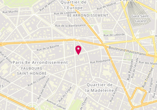 Plan de Yfd, 25 Rue la Boetie, 75008 Paris
