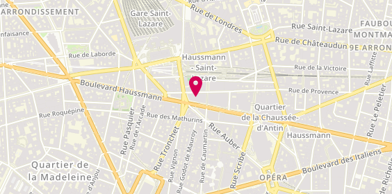 Plan de Cosmo, 64 Boulevard Haussmann, 75009 Paris